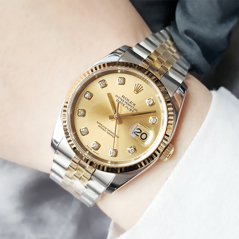 Rolex Rolex Log 36mm นาฬิกาผู้ชายกลไกอัตโนมัติ116233