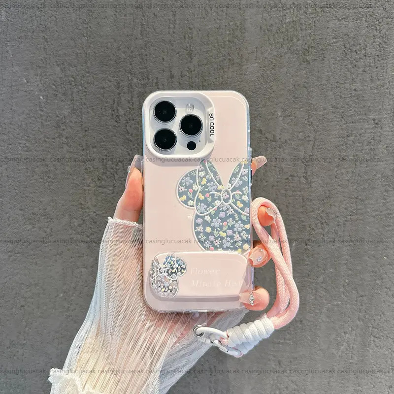 เคส+สร้อยข้อมือ+ผู้สนับสนุน/เคส REALME C2/5/5i/5s N53N55/50 c11 c11c15c17 c53 NARZO 7 7ic20 20pro 8p