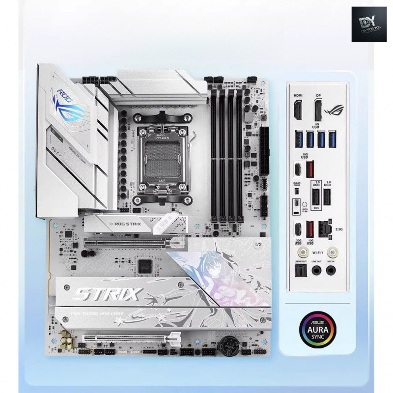 DIY FOR YOU Asus B650m/B850M เป่าหิมะ/Heavy Gunner B850M-PLUS WIFI ITX เมนบอร์ด AMD 9800X3D