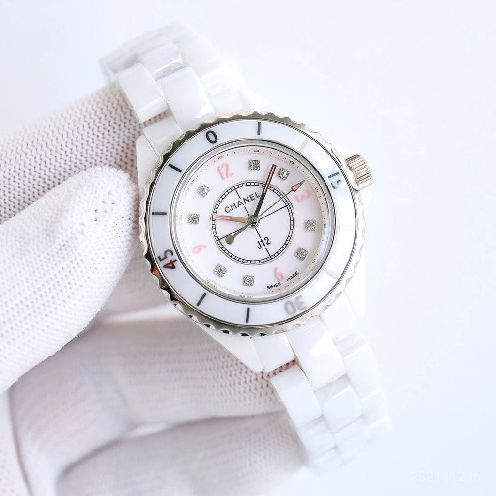 [เครื่องจักรเซรามิก 33 มม. J12]⭐⭐Super Ceramic สินค้าใหม่ -- นาฬิกา CHANEL CHANEL J12 Series 33mm!สว