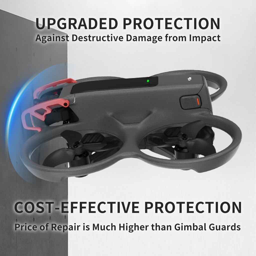 Avata 2 การ์ด Gimbal สําหรับ DJI Avata 2, อลูมิเนียม Avata 2 กันชนสําหรับ DJI Avata 2 FPV Drone อุปก