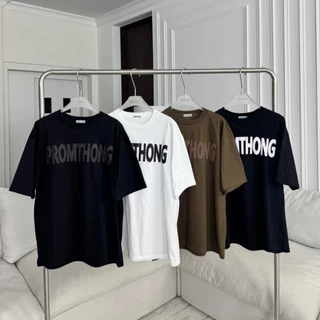 PREMIUM PROMTHONG Logo เสื้อยืดโอเวอร์ไซส์