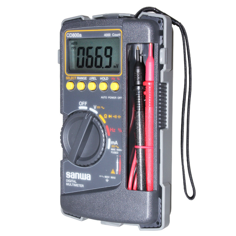 Sanwa sanwa CD800A Anti-Burn Shock-resistant Strong Integrated Electrician Digital Multimeter CD800F