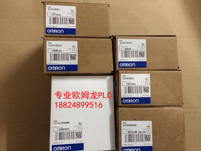 ต้นฉบับญี่ปุ่น Omron ยี่ห้อใหม่ PLC CJ1W-MD263 CJ1W-OD261 CJ1W-ID262