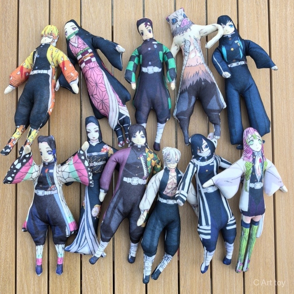 【พร้อมส่ง】ตุ๊กตา demon slayer figure demon slayer plush doll akaza buzzmod doma wcf ichiban kuji qpo