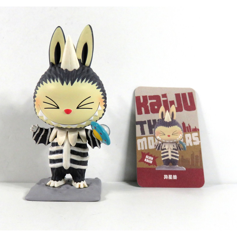 Pop Mart HOW2WORK Labubu The Monsters Kaiju Series Alien Kaiju Figure ใหม่