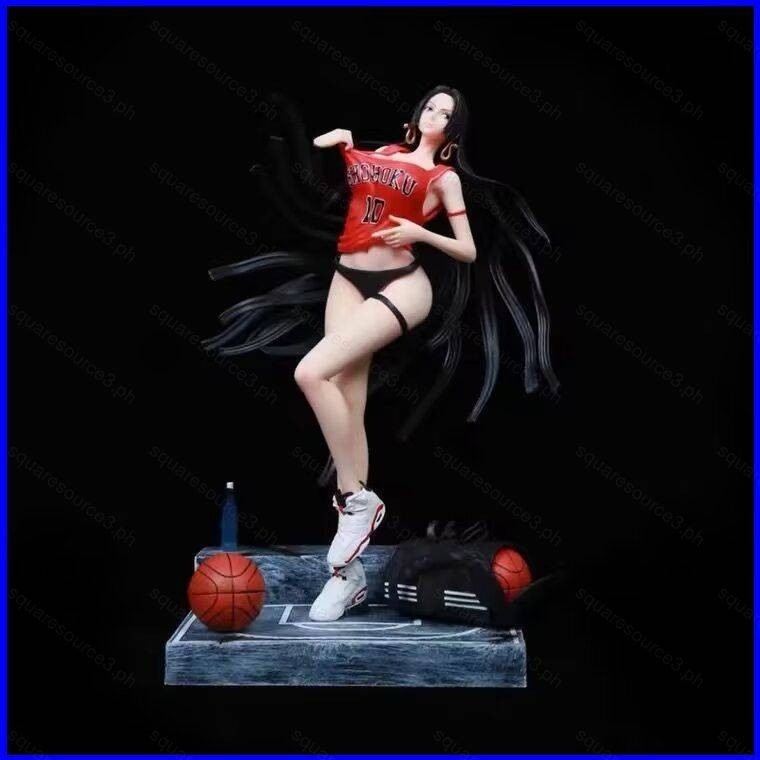 SQ3 ONE PIECE Action Figure กีฬาไม่มี 10 ชุดว่ายน้ําบาสเกตบอล Boa Hancock ตุ๊กตาเครื่องประดับคอลเลกช