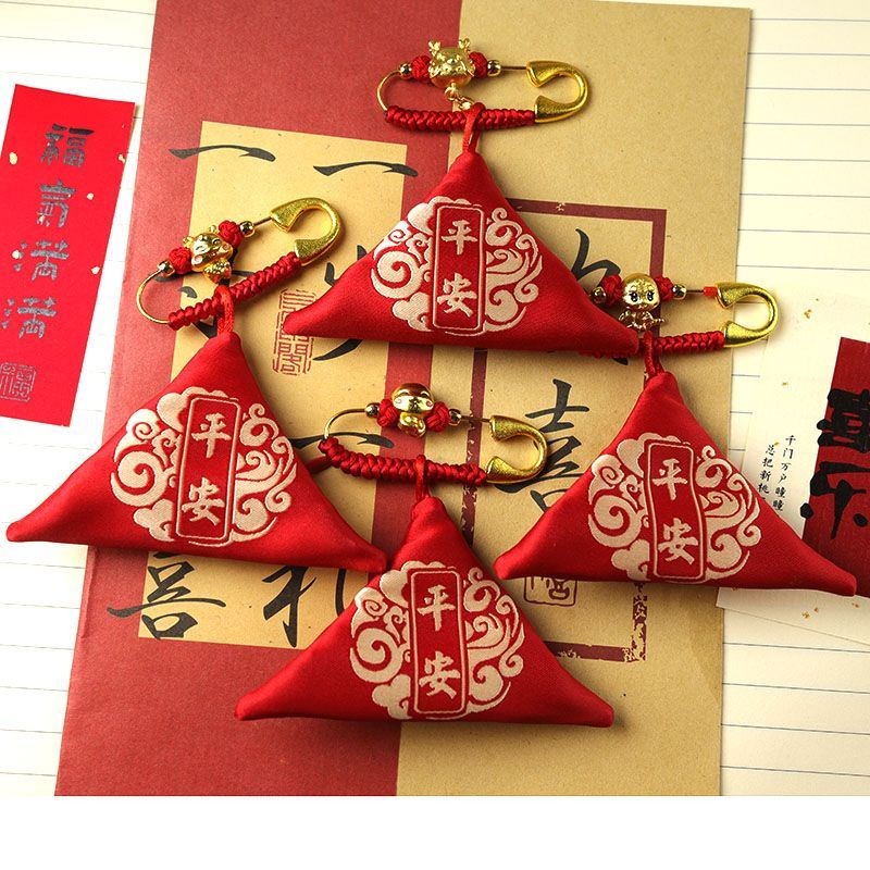 Zodiac ซิปสามเหลี่ยม Lucky กระเป๋าโดยไม่ต้องเย็บสามเหลี่ยม luc * Zodiac ซิปสามเหลี่ยม Lucky กระเป๋าส