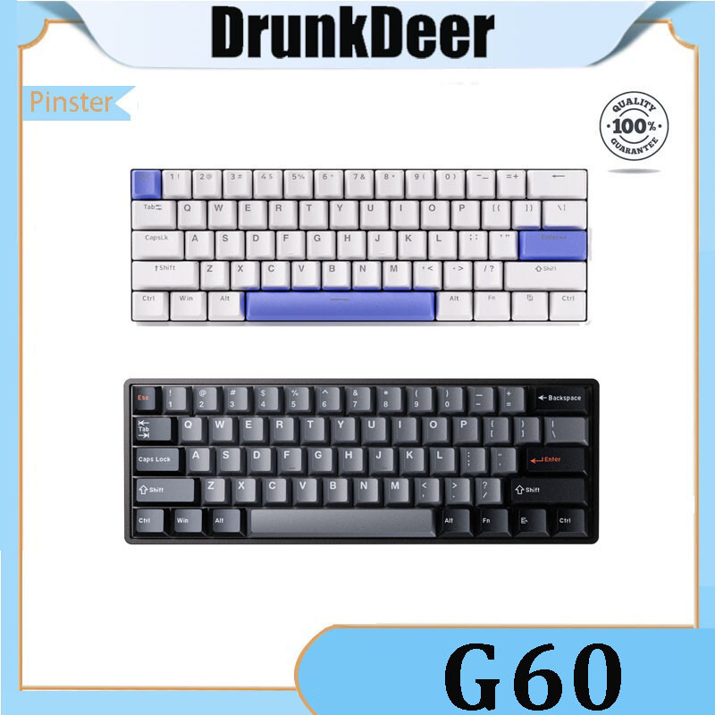 คีย์บอร์ด DrunkDeer G60 HE | สวิตช์แม่เหล็ก Rapid Trigger สินค้าของแท้