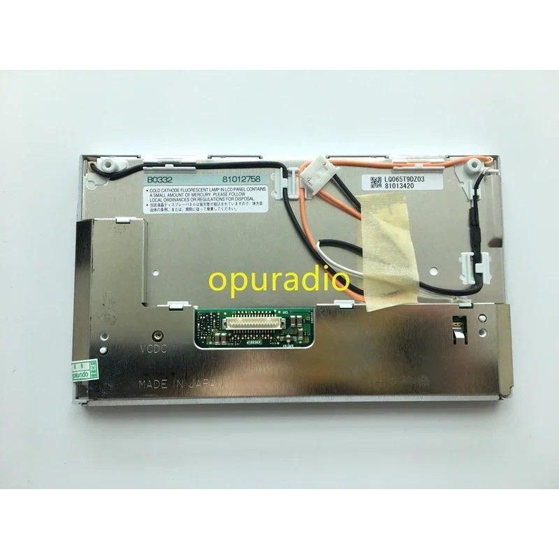 ฟรีโพสต์ LQ0DAS1794 LQ065T9DZ03 LQ065T9DZ01 Original 6.5 นิ้ว TFT รถหน้าจอ LCD สําหรับ BMW X5 750 GP