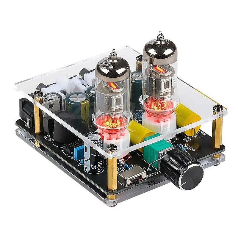 HiFi Tube Preamp 6A2 หลอด Preamplifier เครื่องขยายเสียงอัพเกรด Bile บัฟเฟอร์ Auido Amp ลําโพงเครื่อง