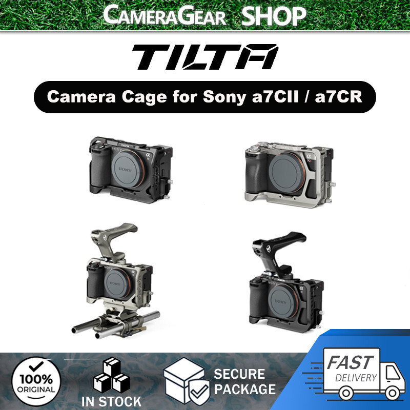 TILTA กล้องสําหรับ Sony a7CII / a7CR กล้อง Full Cage/ครึ่งกรง/ชุดพื้นฐาน/ชุดน้ําหนักเบา TAT60