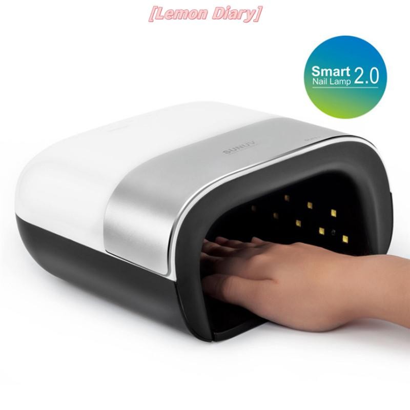 แอลดี| SUNUV 48W Sun3 สมาร์ท 2.0 LED UV โคมไฟเล็บ LED เครื่องเป่าเล็บโคมไฟ UV ใหม่