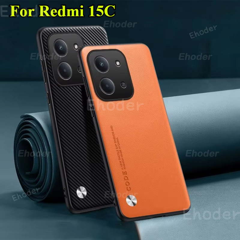 ปลอกสําหรับกันกระแทกแม่เหล็กสําหรับRedmi 15C 4G POCOC85 5G 2025 กรณีซิลิโคนอ่อนนุ่มธรรมดาหนังฝาครอบป้องกันสําหรับRedmi15C 15 C Mi POCO C85 ป้องกันกลับกรณี