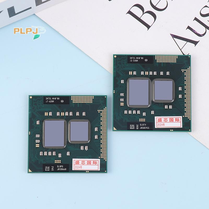 PLPJ I5 560M 430M 450M 460M 480M 520M 540M 580M I7 620M แล็ปท็อป CPU คอมพิวเตอร์อุปกรณ์เสริมใหม่