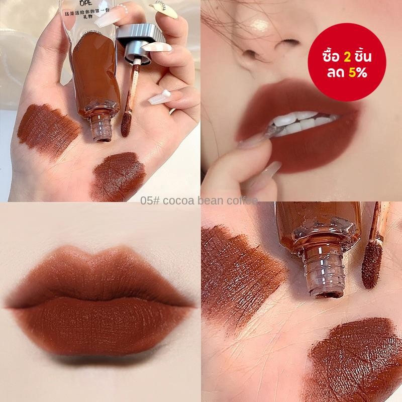 OPE Ice Crystal Lip Gloss Long Lasting Shine ราคาถูกแต่งหน้า