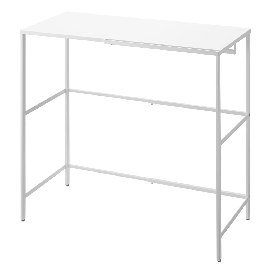 【Delivery fr Japan】ยามาซากิ (Yamazaki) เคสพกพายืดหดได้ ชั้นวางบนสีขาว ขนาดประมาณ W51–92×D48×H85ซม. ท