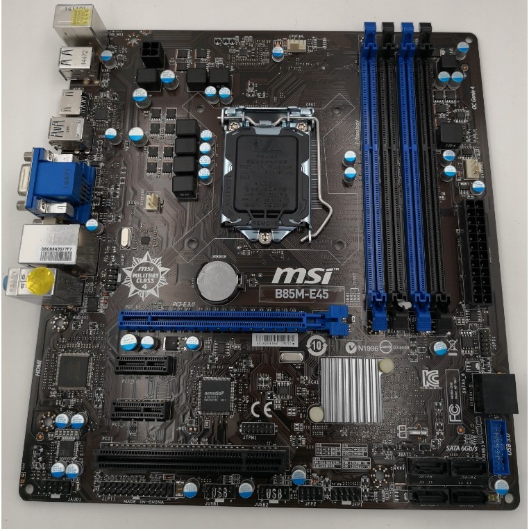 MSI/MSI B85M-E45 1150-เข็มเดสก์ท็อป B85 เมนบอร์ด DDR3 H87M-E35 H97M-E35