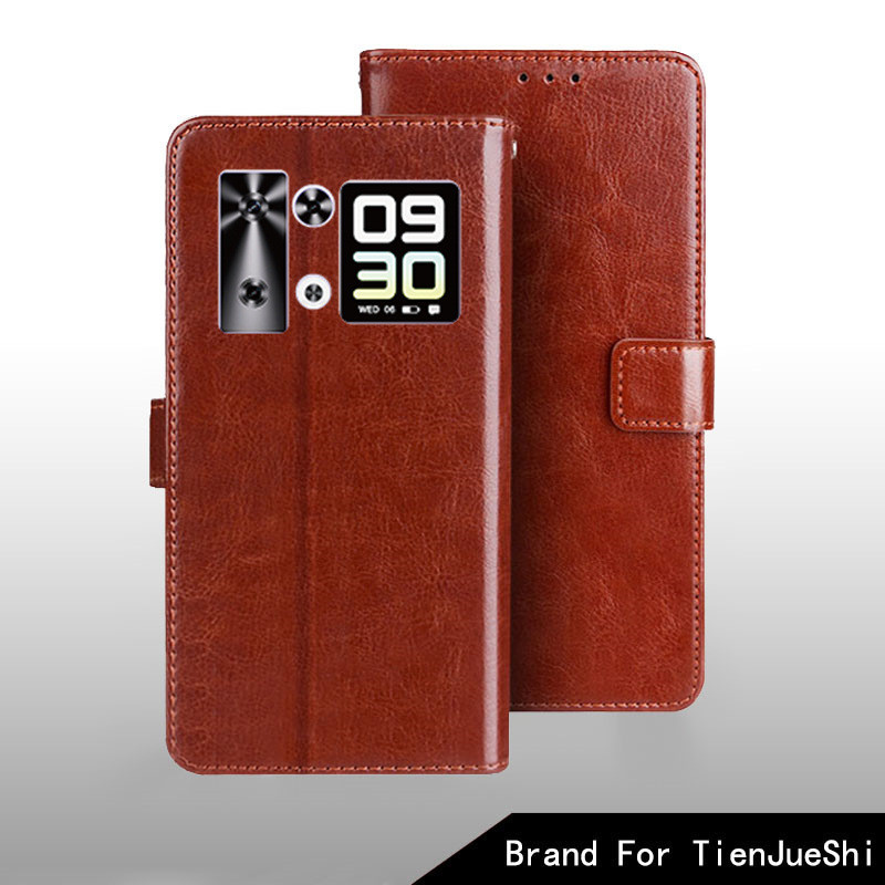 适用Cubot P90商务皮套Cubot P90库伯手机壳插卡翻盖壳