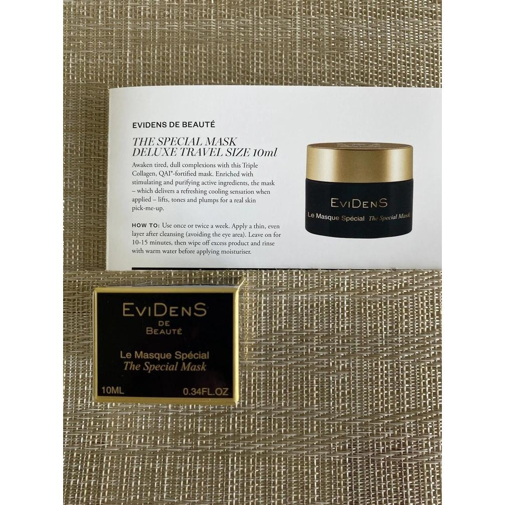 Evidens The Special Mask 10 ml Mini Travel Size Value Value Value . 0DGL