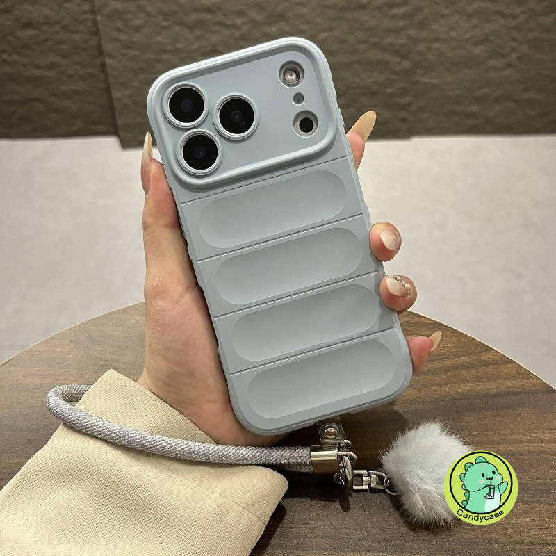 น่ารักเคสโทรศัพท์Faux Fur Pom-PomสําหรับOPPO A5 A5X A5i A80 A40 A40M A60 A3 Pro A3X A2 ค้นหาN3 N2 Fl