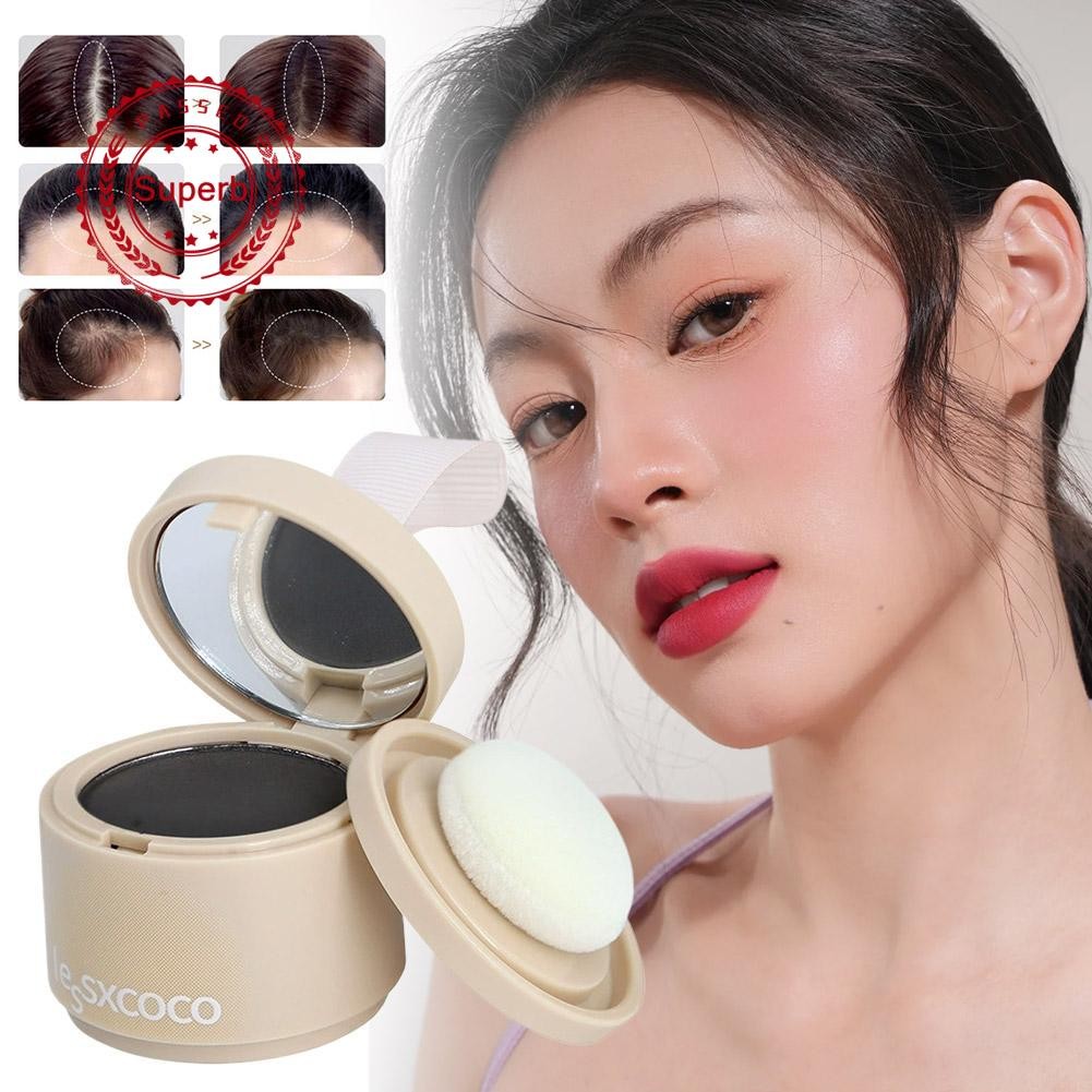 3 สี Hairline Powder Hair Shadow Powder กันน้ําผมสีขาวแรเงาหน้าผากบรรจุ G8o0