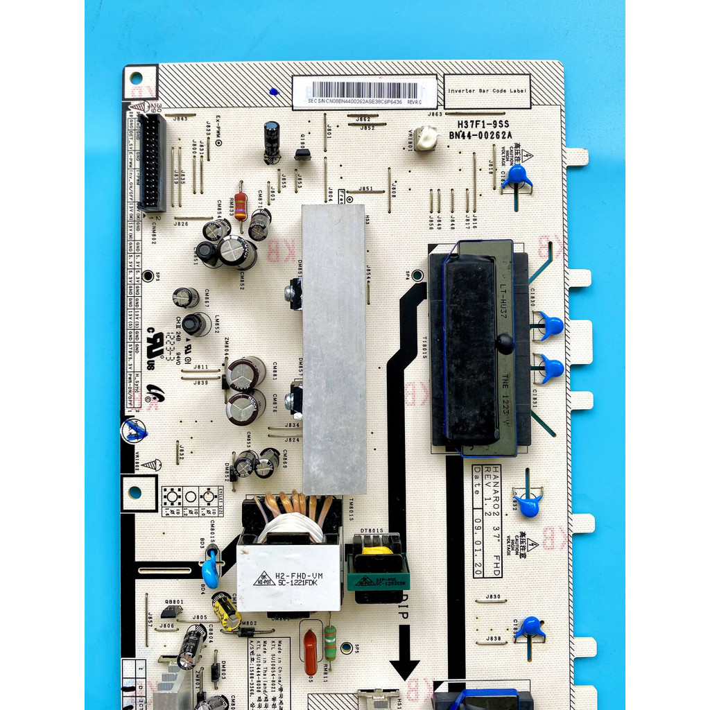 ยี่ห้อใหม่ Samsung LA37B530P7R Power Board BN44-00262A H37F1-9SS คลังสินค้าพร้อม