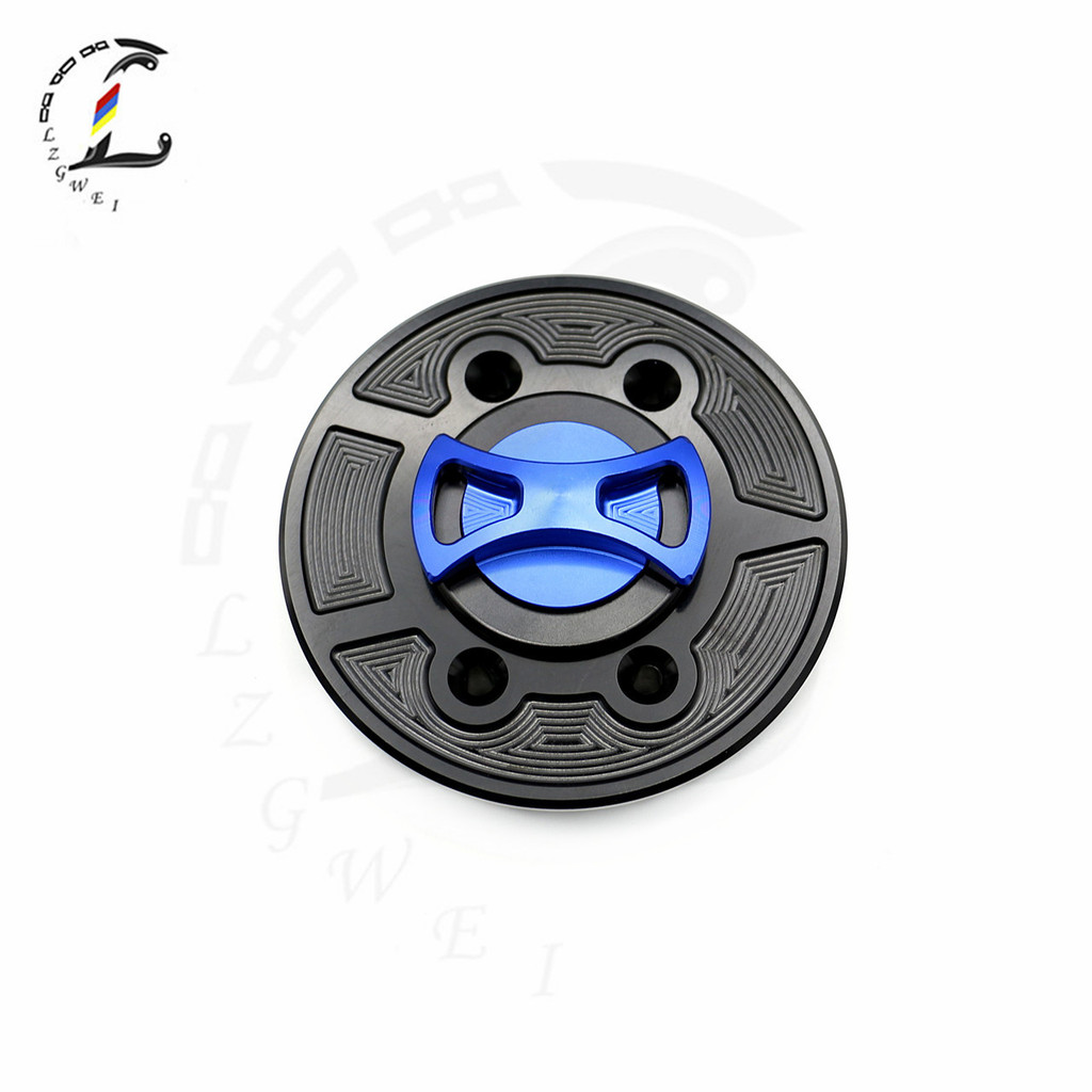 เหมาะสําหรับ F650GSF750GSF850GSR1200GS ดัดแปลงอลูมิเนียมฝาถังน้ํามันเชื้อเพลิงล็อค Multi-Color อุปกร