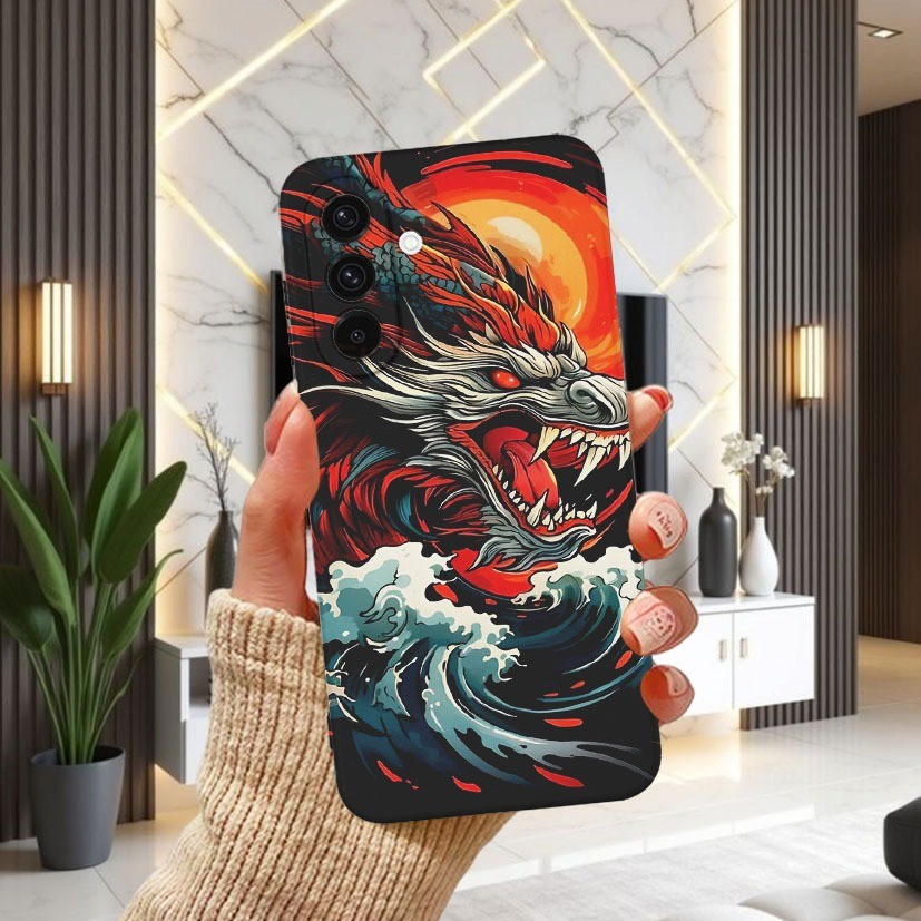 Softcase รูปแบบเคสซิลิโคนสําหรับ Samsung M36 A36 A56 A26 A07 A17 A06 A16 5G 4G MOTIF NG-1 CST88