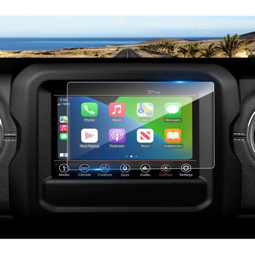 2018-2022 2023 Wranglerป้องกันหน้าจอสําหรับJeep Wrangler (Sport/Willys Sport/Sport S/Willys) หน้าจอส