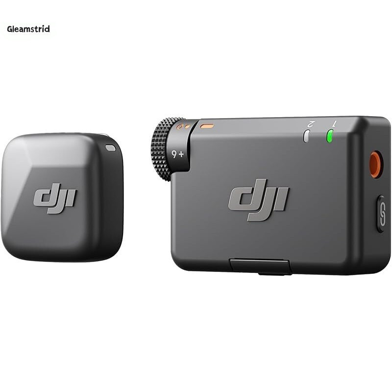 Gleastrid DJI c ni 2 TX + 1 RX + เคสชาร์จ Ultralight DetailRich Audio 48h ใช้ Cancelling AutomatHT99