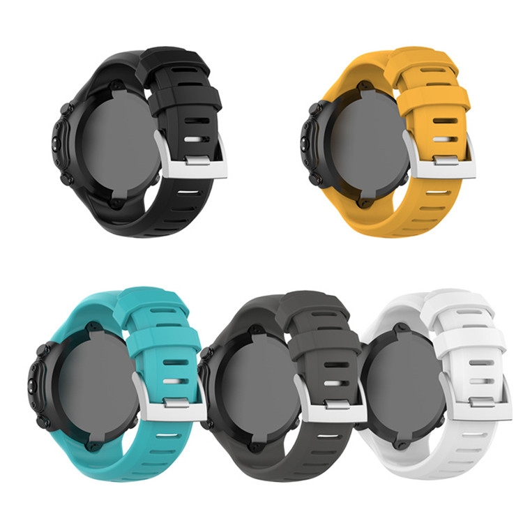 เหมาะสําหรับ SUUNTO SUUNTO นาฬิกาสปอร์ต D6/D6i/D4/D4i NOVO สายรัดข้อมือซิลิโคนอุปกรณ์เสริม