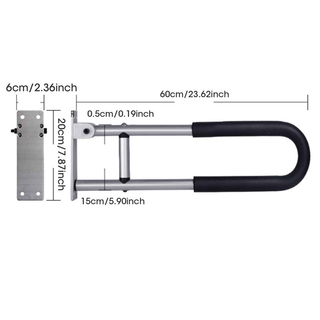 ข้อเสนอที่ดีที่สุดประเทศไทยราวจับห้องน้ําความปลอดภัยราวห้องน้ําบาร์ความปลอดภัยราวคนพิการอุปกรณ์เสริมสําหรับผู้สูงอายุคนพิการผู้ - รูปที่ 6