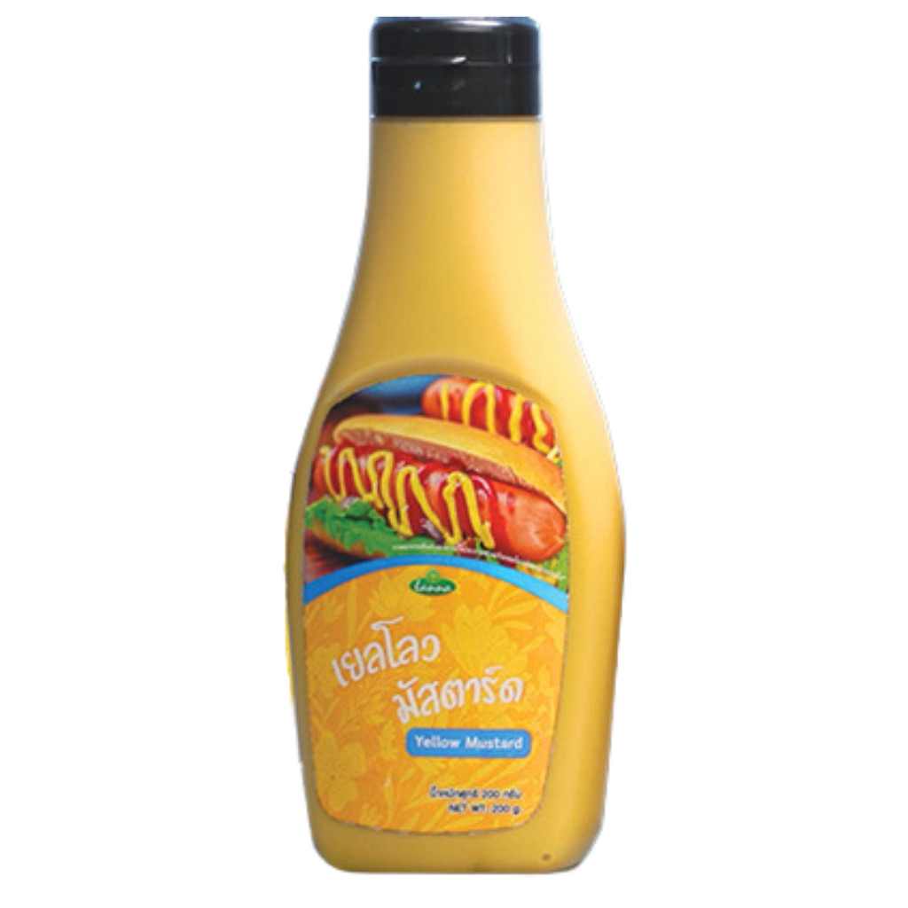 เยลโลวมัสตาร์ด 220 กรัม/ขวด