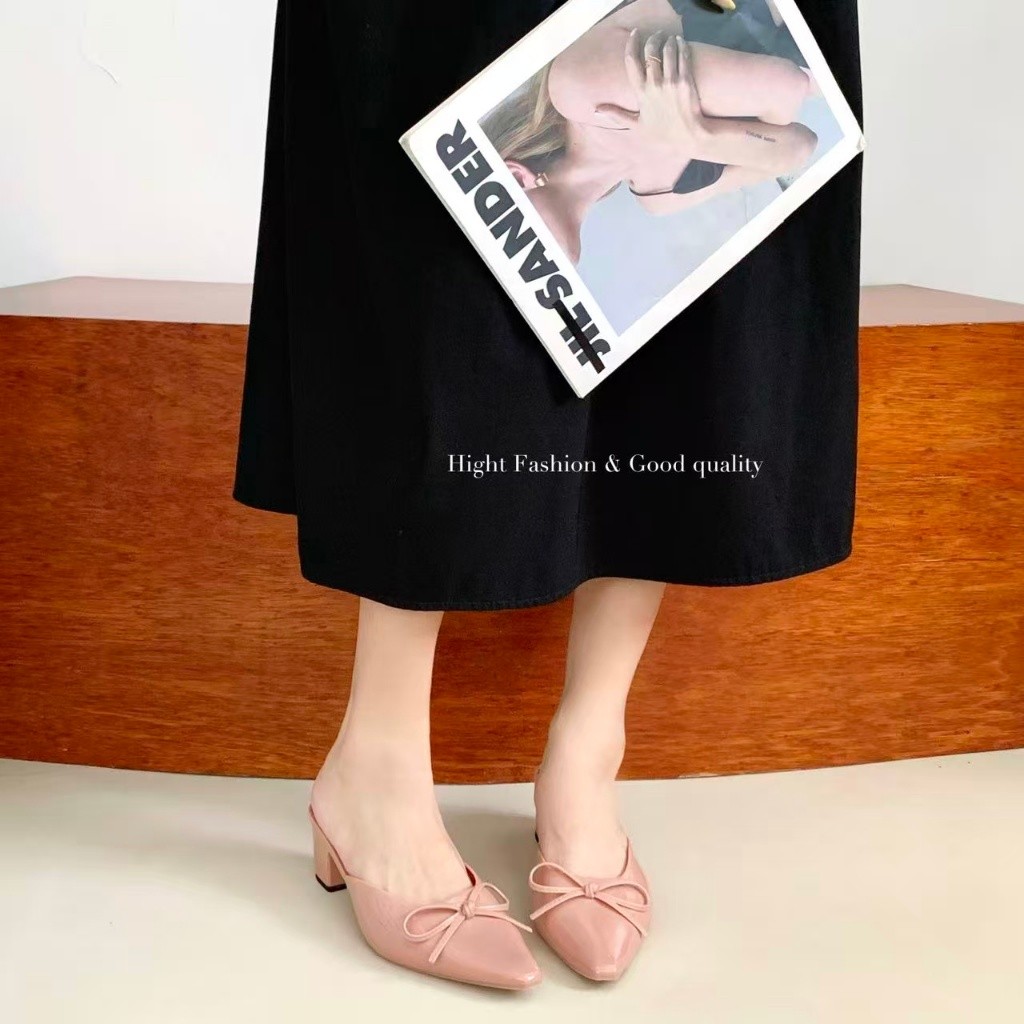 รองเท้าผู้หญิง รองเท้าส้นตึก งานมาใหม่ รุ่น X-335 - รูปที่ 6