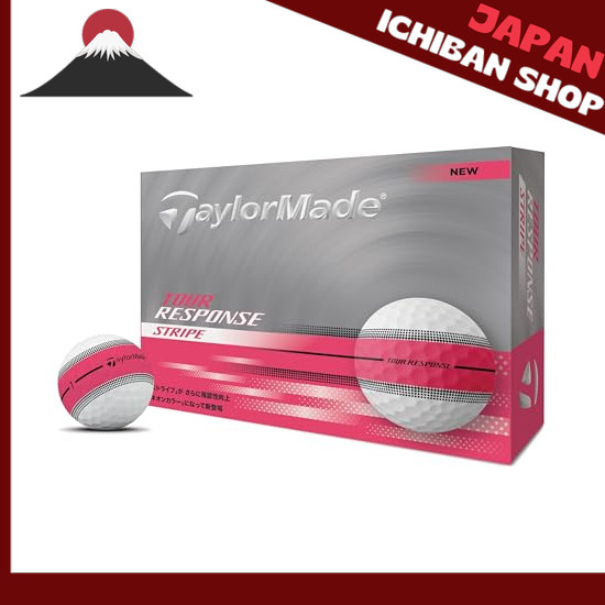 【จากประเทศญี่ปุ่น】 TAYLOR MADE TMJ25 Tour Resp Stripe NEON PNK JPN dz Tour Response Stripe Neon Pink