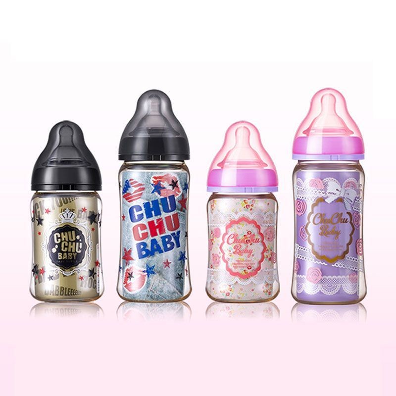 ญี่ปุ่น CHUCHU BABY CHUCHU ขวดนม PPSU ขวดนมทารกแรกเกิดขวดป้องกันอาการโคลิค