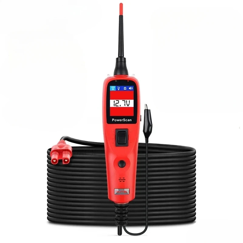 Autel Powerscan PS100 รถวินิจฉัยเครื่องสแกนเนอร์อัตโนมัติ 12V 24V เครื่องทดสอบวงจรระบบไฟฟ้า Test Pro