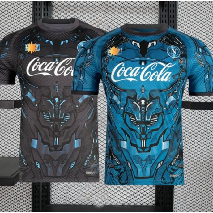 เสื้อฝึกซ้อมแขนสั้น SSC Napoli สำหรับฟุตบอล