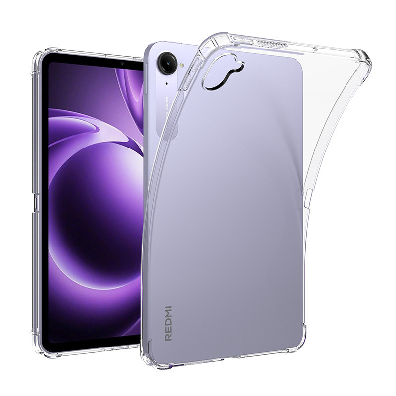 เคสกันกระแทกแบบใสสําหรับ Xiaomi Pad Mini 8.8 นิ้ว 2025 Soft TPU Anti-fall Cover Pad Mini 8.8 นิ้วแขนป้องกัน Jelly Shell