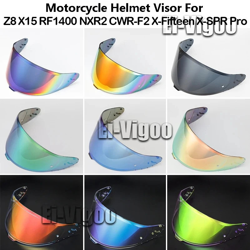 2025NEWFor RF1400 NXR2 CWR-F2 CWR-F2R Z8 X15 X-Fifteen X-SPR Pro หมวกกันน็อคVisorเลนส์โล่ครีมกันแดดก