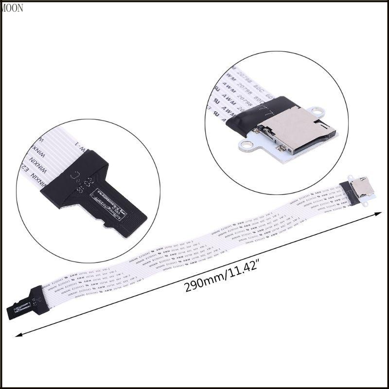 MOON TF Male to SD Female Extension Cable Adapter Flat FPC Cable Extender