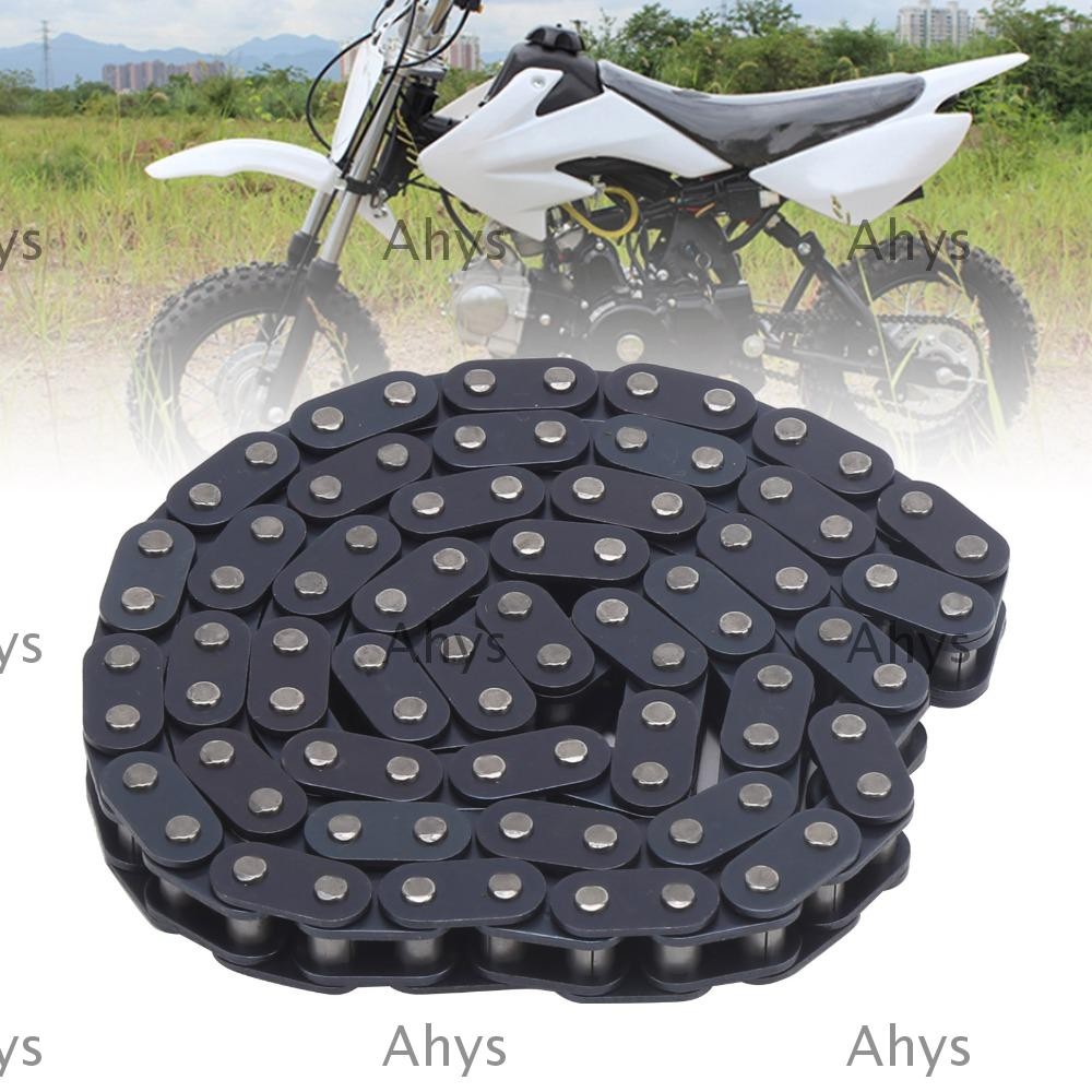 AHYS T8F โซ่, เหล็ก 96 Links Mini Dirt Bike Chain, ทนทานสีดําเปลี่ยนส่วนมอเตอร์เฟืองโซ่ Mini Dirt Bi