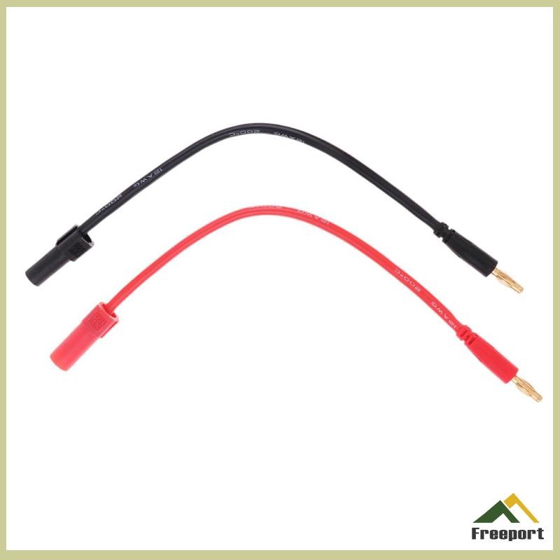 [Szgqmyyx1] XT150 / XT 150 ถึงสายปลั๊กกล้วยสายซิลิโคนสําหรับแบตเตอรี่ RC Lipo