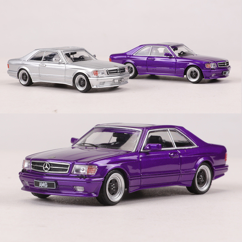 Rhino Model RM 1: 64 Mercedes-Benz 560SEC AMG จําลองรถรุ่นคอลเลกชัน 4197