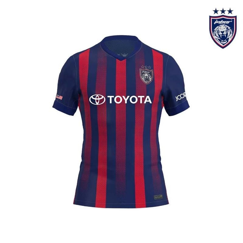 เสื้อฟุตบอล Johor Darul Ta'zim JDT คุณภาพสูง สำหรับทีมเยือน ปี 2025-2026