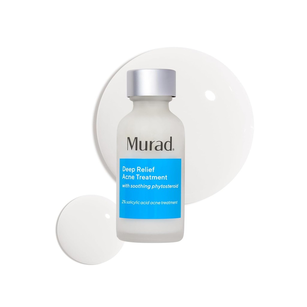 Murad Deep Relief Acne Treatment พร้อมกรดซาลิไซลิก 2% - รักษาสิวที่กว้างปวดใบหน้า – บรรเทารอยแดง Fas