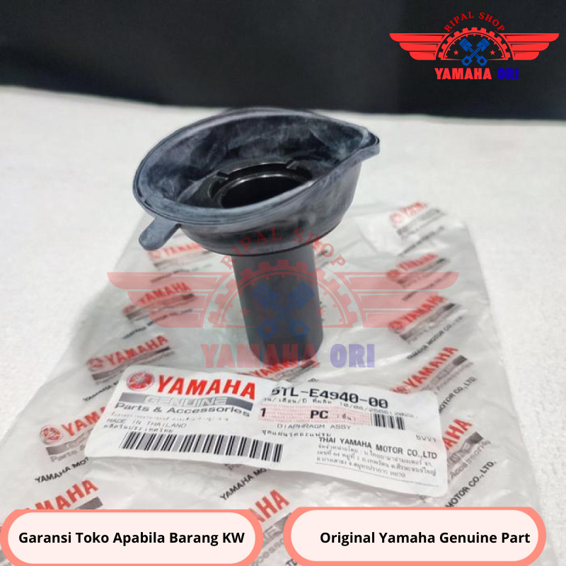 Original MIO OLD SMILE SPORTY CARBURETOR VACUUM RUBBER 5TL-E4940-00