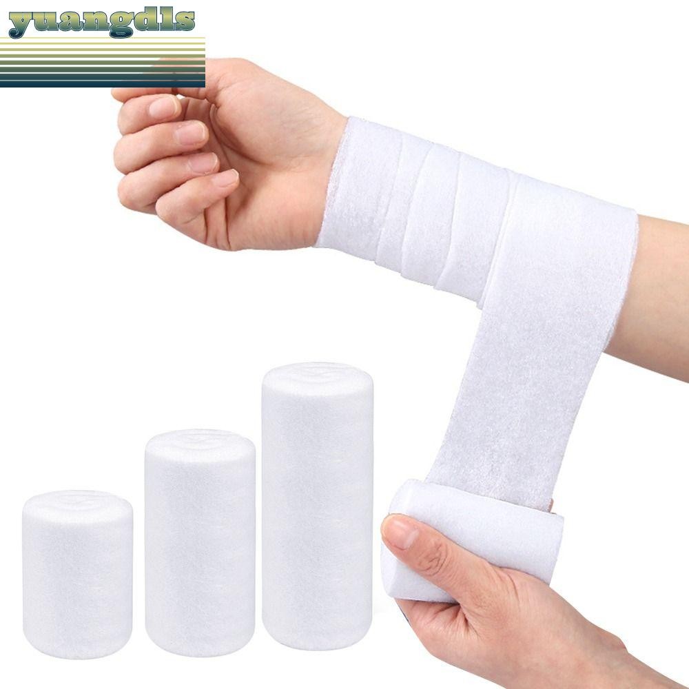 YUANG Undercast Padding Roll, Soft Cotton Cast Padding Wrap, Breathable Absorbent Gauze Roll