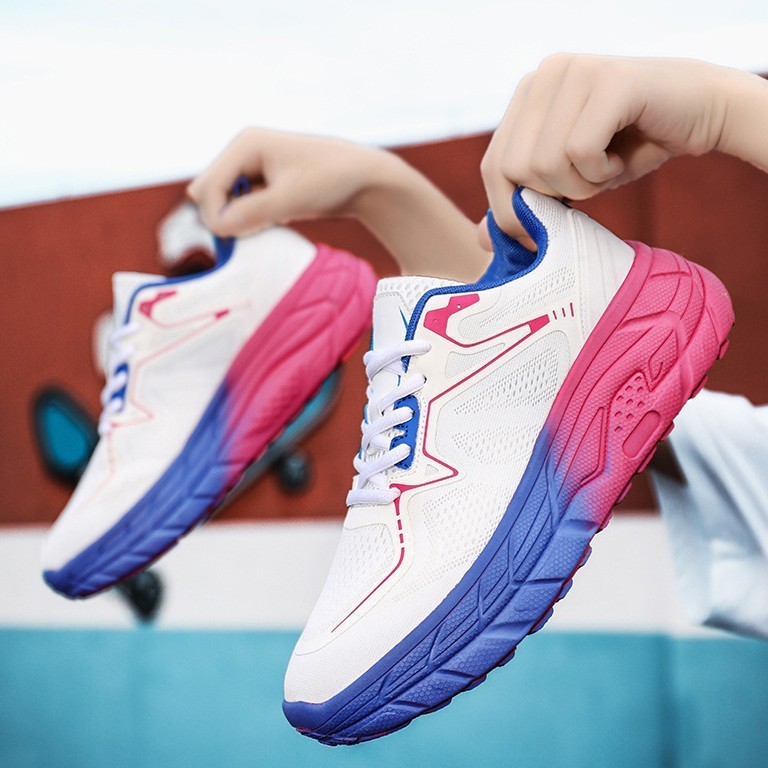 รองเท้ากีฬายืดหยุ่น LT168 น้ำหนักเบาทรงพลังในการกระโดดและการวิ่ง ทนทานและระบายอากาศได้ดี